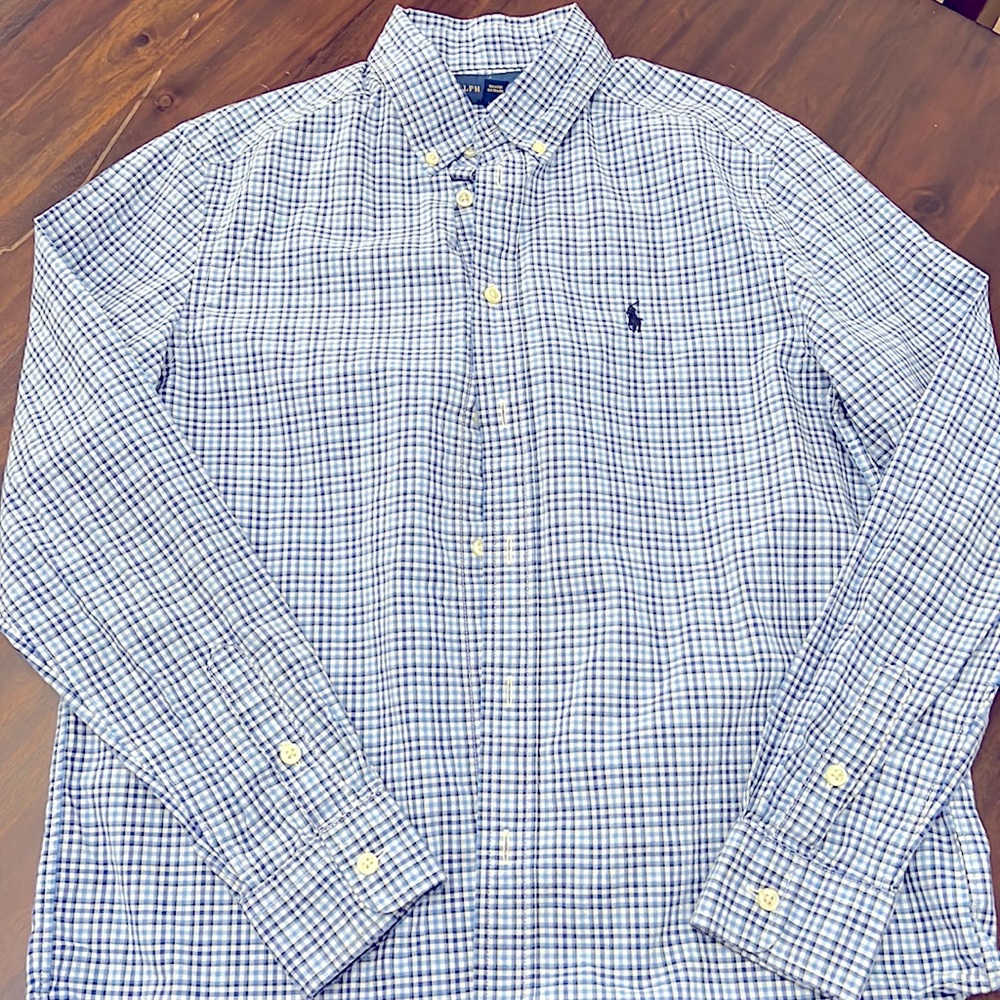 Polo Ralph Lauren
Big Boys 8-20 Long-Sleeve Checked Poplin Shirt